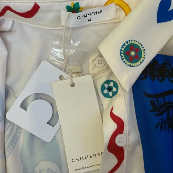 💙 Commense Set with Artistic Print - Picture 5 of 5